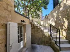 Pose d'un garde-corps à Saint-Émilion (33)