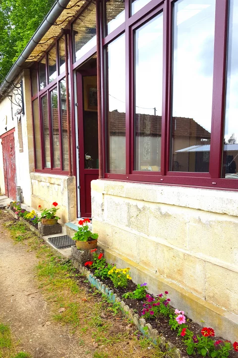 Rénovation d'une véranda existante avec puits de jour à SAINT DENIS DE PILE (33)