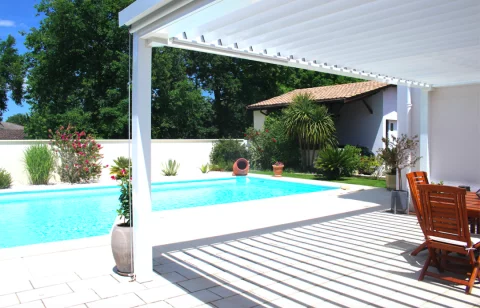 Changement d'une pergola bioclimatique existante à MARTIGNAS-SUR-JALLE (33)