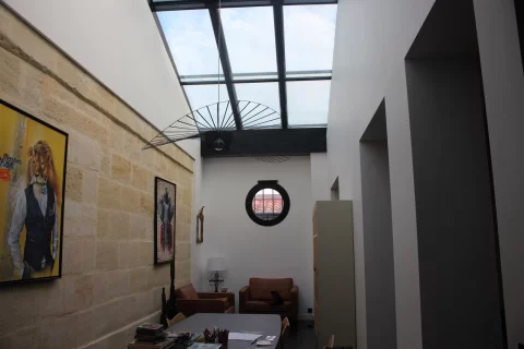 Changement de toiture existante par une toiture ouvrante à BORDEAUX (33)